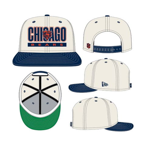 Chicago Bears New Era 9FIFTY Classic Snapback - Two-Tone