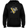 Pittsburgh Penguins Twill Logo Hoodie - Navy