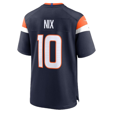 Denver Broncos Bo Nix Alternate Game Jersey - Navy