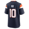 Denver Broncos Bo Nix Alternate Game Jersey - Navy
