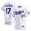 Los Angeles Dodgers Shohei Ohtani Japanese Kanji Nike Home Limited Jersey - White