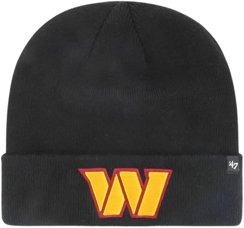 Washington Commanders Vintage '47 Single Fold Toque - Black