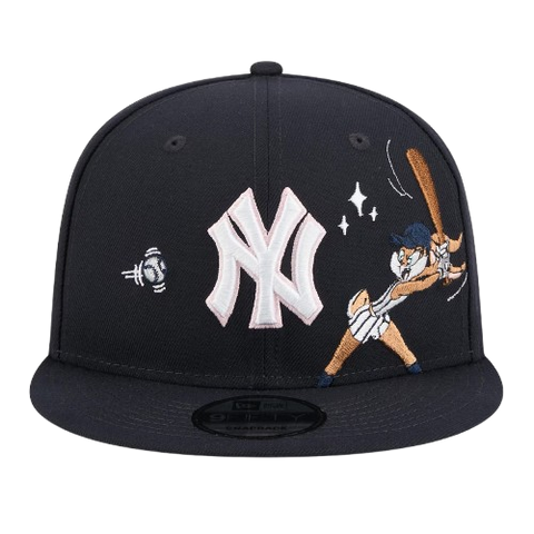 New York Yankees x Looney Tunes: Lola Bunny New Era 9FIFTY Snapback - Navy