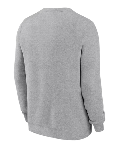 Miami Dolphins Nike Draw Block Club Pullover Sweatshirt - Gray