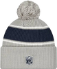Dallas Cowboys Sideline Cuffed Knit Toque with Pom  - Grey