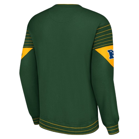 Green Bay Packers Starter Brand Pullover Sweatshirt - Green