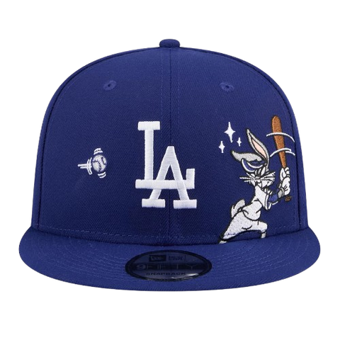 Los Angeles Dodgers x Looney Tunes: Bugs Bunny New Era 9FIFTY Snapback - Blue