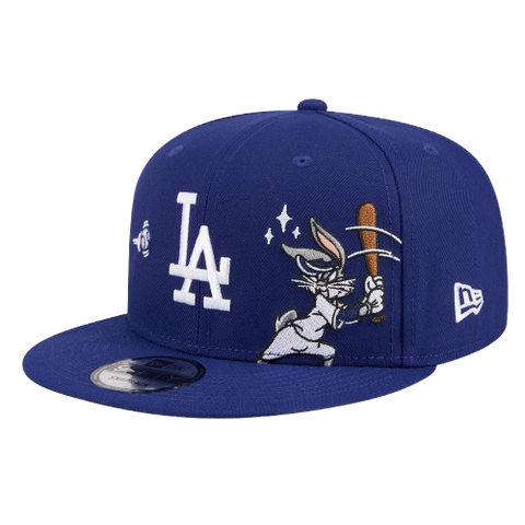 Los Angeles Dodgers x Looney Tunes: Bugs Bunny New Era 9FIFTY Snapback - Blue