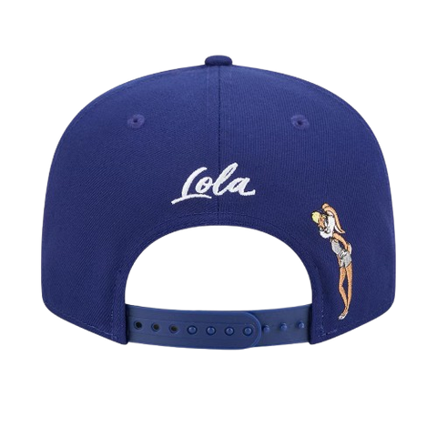 Los Angeles Dodgers x Looney Tunes: Lola Bunny New Era 9FIFTY Snapback - Blue