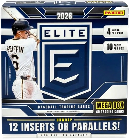 2026 Panini Elite Baseball Mega Box