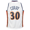 Youth Fit Steph Curry Golden State Warriors Mitchell & Ness '09/10 Hardwood Classic Jersey - White