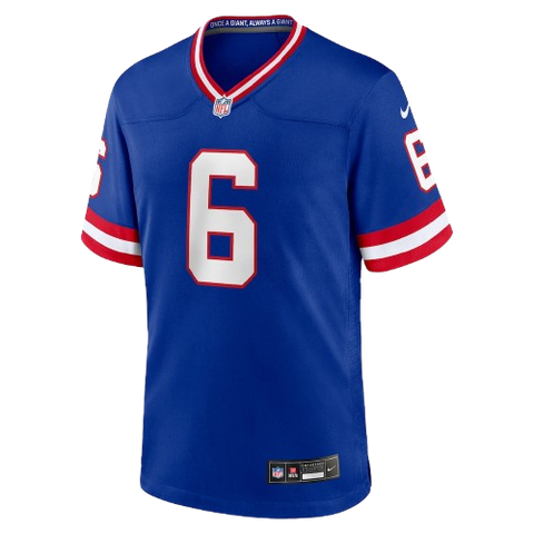 New York Giants Jaxson Dart Alternate 2 Nike Game Jersey - Blue
