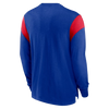 New England Patriots Nike Slub Rewind Playback Helmet Long Sleeve Shirt - Blue