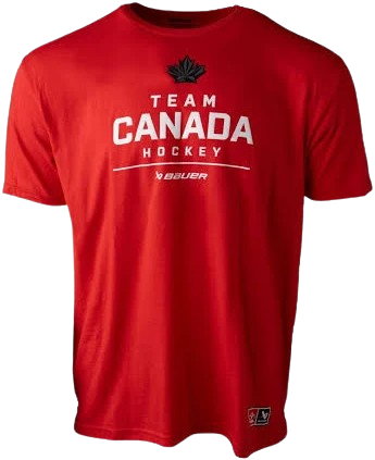 Bauer Hockey Canada Olympic Stacked T-Shirt - Red