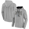 Las Vegas Raiders Fanatics Label Maker Pullover Hoodie - Gray
