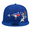 Toronto Blue Jays x Looney Tunes: Bugs Bunny New Era 9FIFTY Snapback - Blue