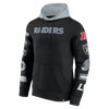 Las Vegas Raiders Fanatics Patched Out Pullover Hoodie - Black