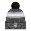 Las Vegas Raiders Sideline Cuffed Knit Toque with Pom  - Heather
