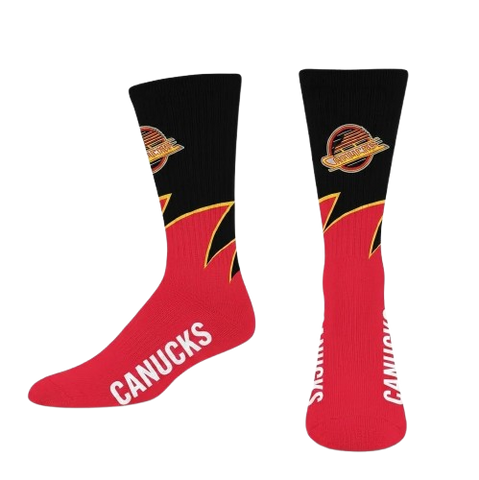Vancouver Canucks Skate Logo Socks Men's Size 10-13