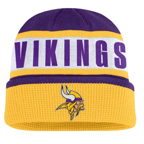 Minnesota Vikings Fanatics Oskie Cuffed Knit Toque -Yellow