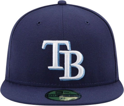 Tampa Bay Rays New Era 59FIFTY Pro Fit Hat - Navy