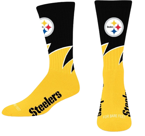 Pittsburgh Steelers Socks Men's Size 10-13