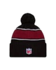 Washington Commanders Sideline Cuffed Knit Toque with Pom – Black