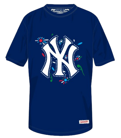 New York Yankees Day of the Dead logo tee