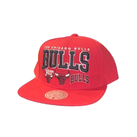 Chicago Bulls Mitchell & Ness Snapback - Tri Logo