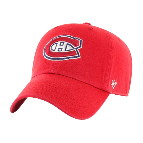 Montreal Canadiens 47 Clean Up Hat - Red