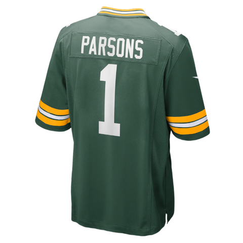 Green Bay Packers Micah Parsons Home Game Jersey - Green