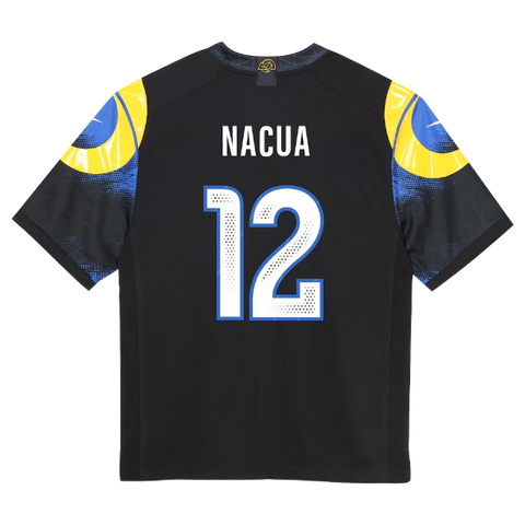 Los Angeles Rams Puka Nacua NFL Rivalries Nike Game Jersey - Midnight Navy