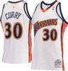 Golden State Warriors Steph Curry Mitchell & Ness Vintage Jersey ('09/'10) - White