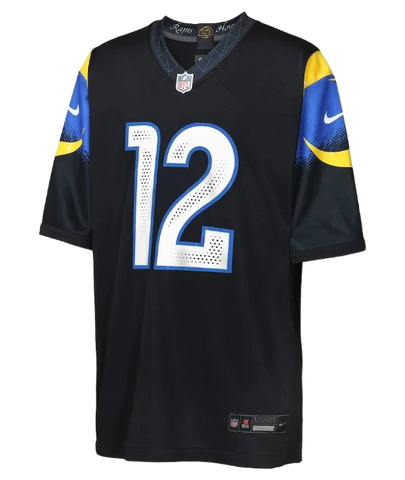 Los Angeles Rams Puka Nacua NFL Rivalries Nike Game Jersey - Midnight Navy