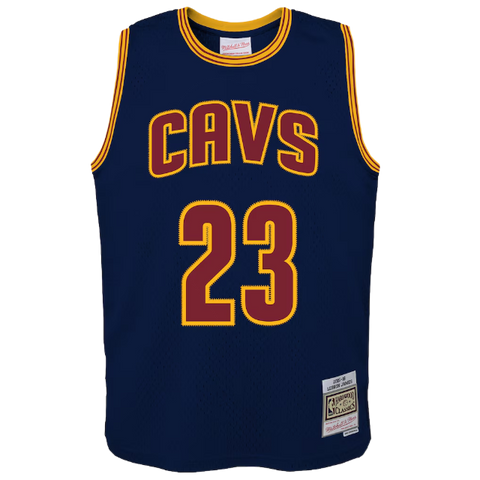 Cleveland Cavaliers Lebron James Mitchell & Ness Vintage Jersey ('15-16) - Navy