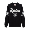 Las Vegas Raiders Mitchell & Ness Head Coach Sweater - Black