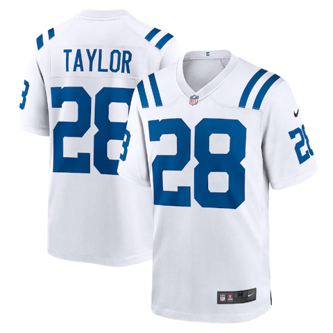 Indianapolis Colts Jonathan Taylor Nike Alternate Game Jersey - White