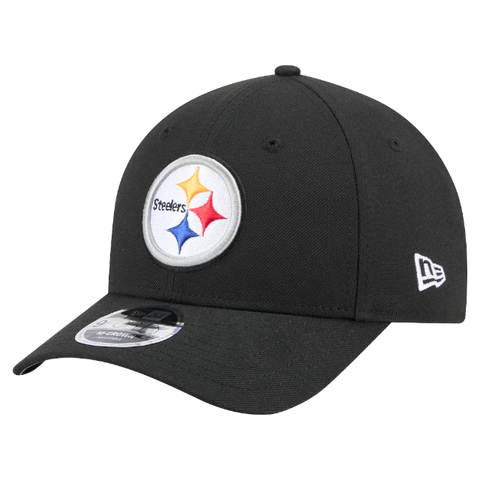 Pittsburgh Steelers M-Crown 9FORTY Adjustable One Size Hat - Black