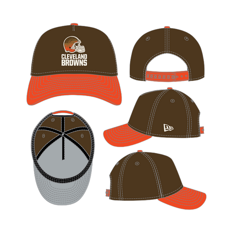 Cleveland Browns Gradient A-Frame 9FORTY Adjustable - Brown/Orange