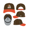 Cleveland Browns Gradient A-Frame 9FORTY Adjustable - Brown/Orange