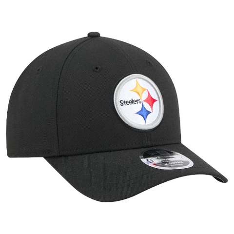 Pittsburgh Steelers M-Crown 9FORTY Adjustable One Size Hat - Black