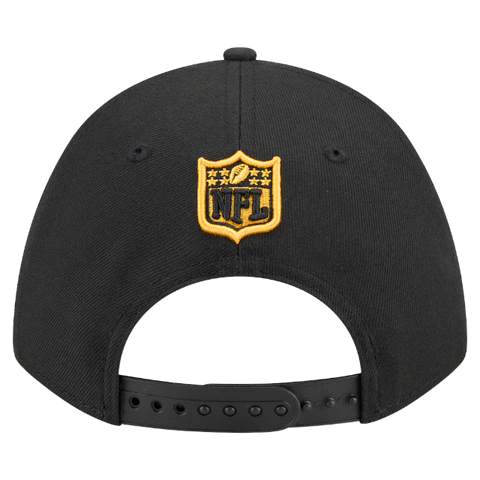 Pittsburgh Steelers M-Crown 9FORTY Adjustable One Size Hat - Black