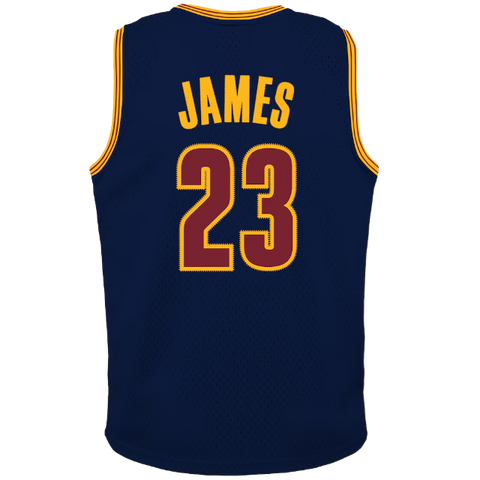 Cleveland Cavaliers Lebron James Mitchell & Ness Vintage Jersey ('15-16) - Navy