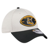 Pittsburgh Steelers New Era 39THIRTY Vintage Logo Stretch Fit - Cream