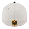 Pittsburgh Steelers New Era 39THIRTY Vintage Logo Stretch Fit - Cream