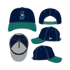 Seattle Mariners Gradient A-Frame 9FORTY Adjustable - Midnight Navy/Teal