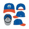 Edmonton Oilers Gradient A-Frame 9FORTY Adjustable - Blue/Orange