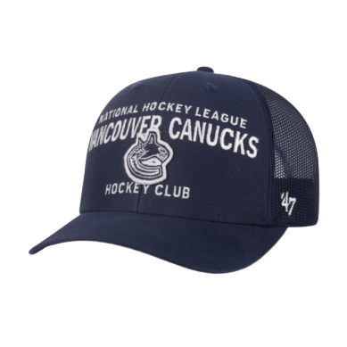 Vancouver Canucks '47 Brand Trucker Hat - Navy