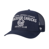 Vancouver Canucks '47 Brand Trucker Hat - Navy