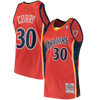 Golden State Warriors Steph Curry Mitchell & Ness Vintage Jersey ('09/'10) - Orange